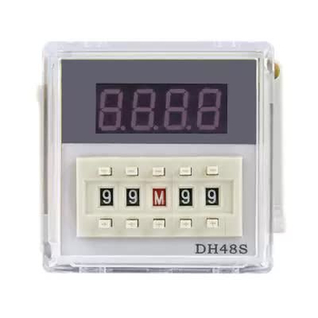 Реле времени цифровое 220V DH48S-2Z AC Энергия - Электрика, НВА - Реле, автоматизация и управление - Реле времени - Магазин электрооборудования Проф-Электрик